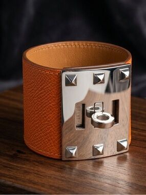 Authentic Hermes Kelly dog extreme bracelet